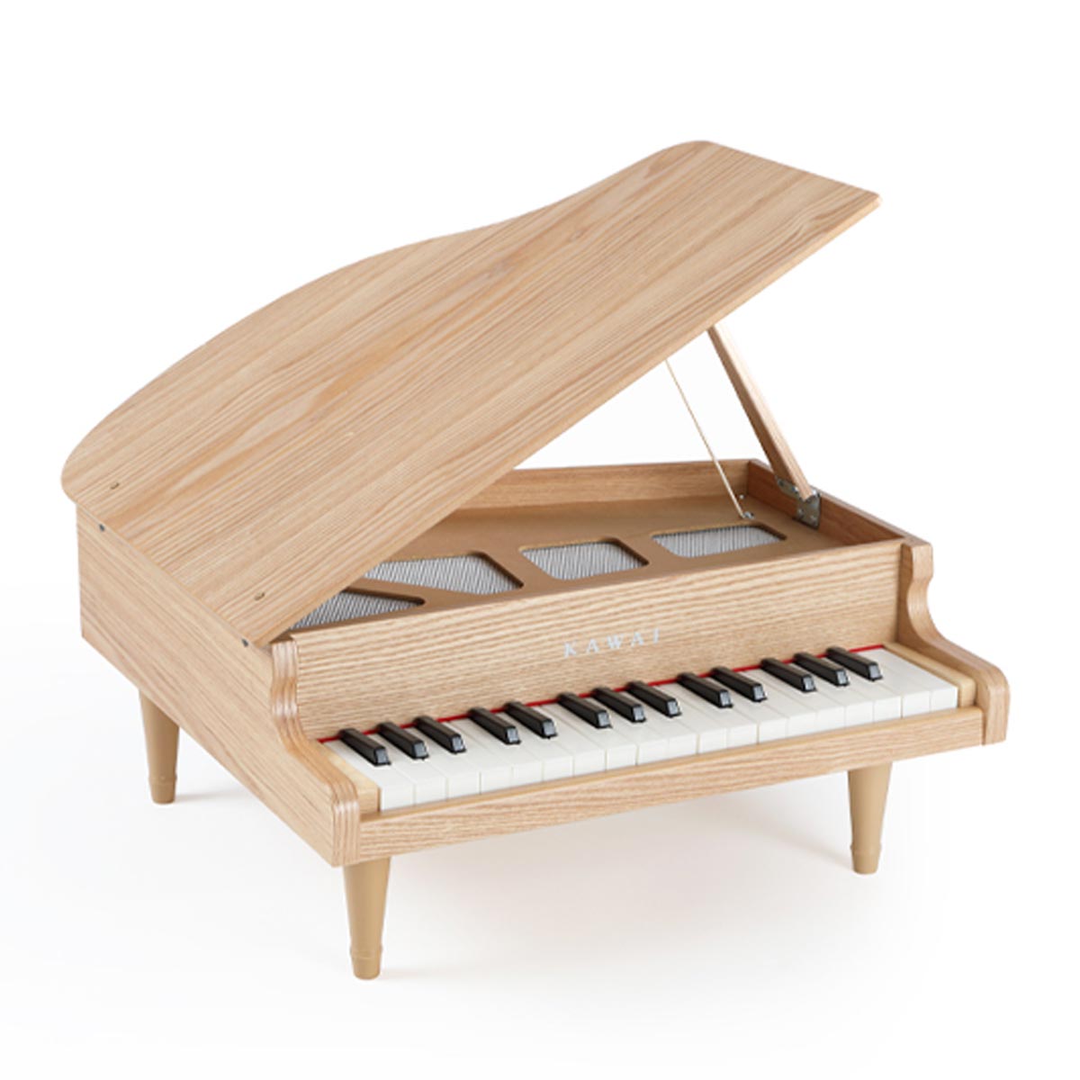 Kawai Mini Grand Piano Open Lid Natural - Kawai